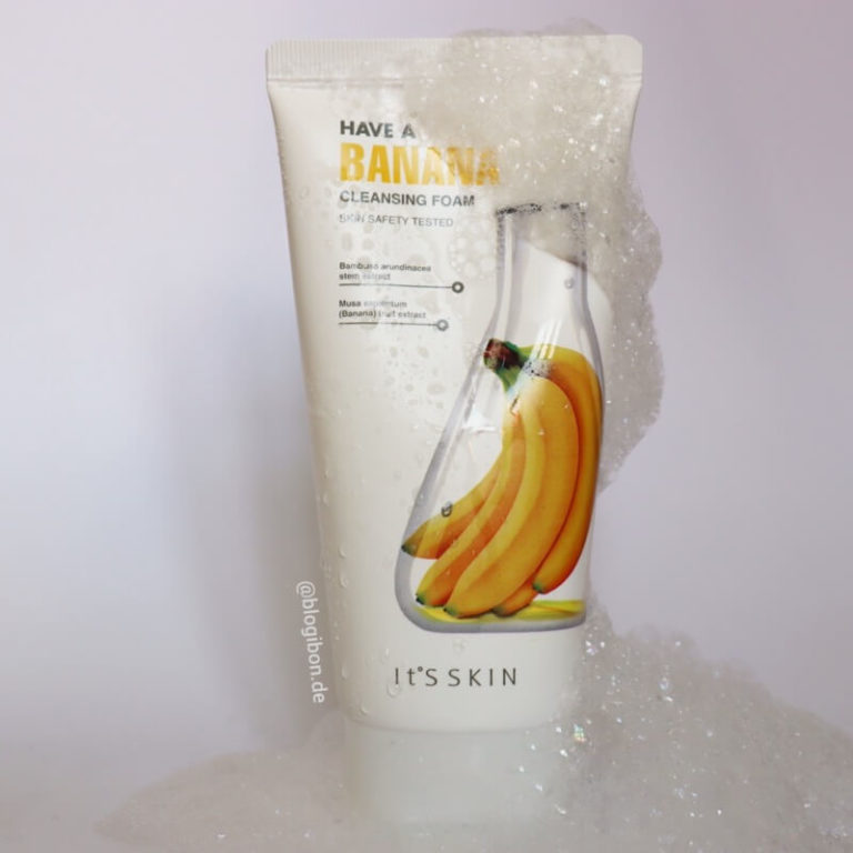 [Review] Its Skin Banana Cleansing Foam Blogibon