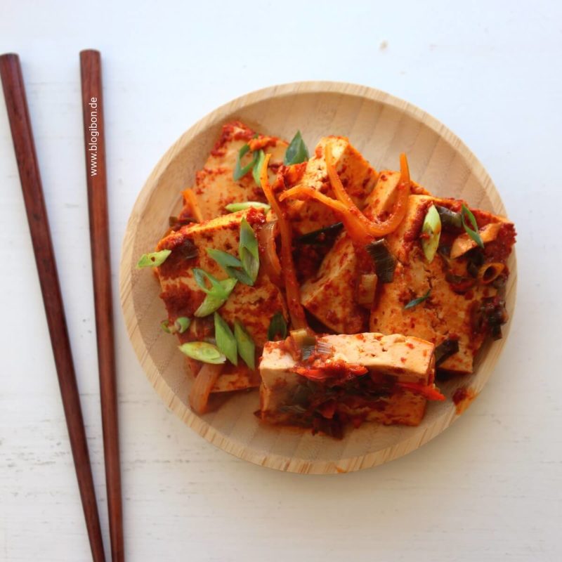 Dubu Jorim | Koreanischer scharfer Tofu